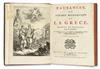 TRAVEL  PAUSANIAS. Pausanias; ou, Voyage Historique de la Grèce.  2 vols.  1731